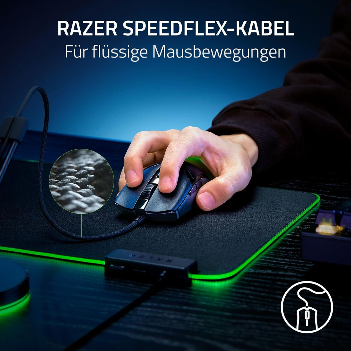 Razer Cobra Gaming Maus kabelgebunden RGB Chroma optische Switches Schwarz - Bestartikel-Shop