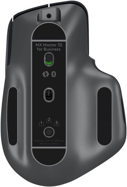 Logitech MX Master 3S for Business Maus, Quiet Clicks, 8K DPI, Bluetooth - Bestartikel-Shop