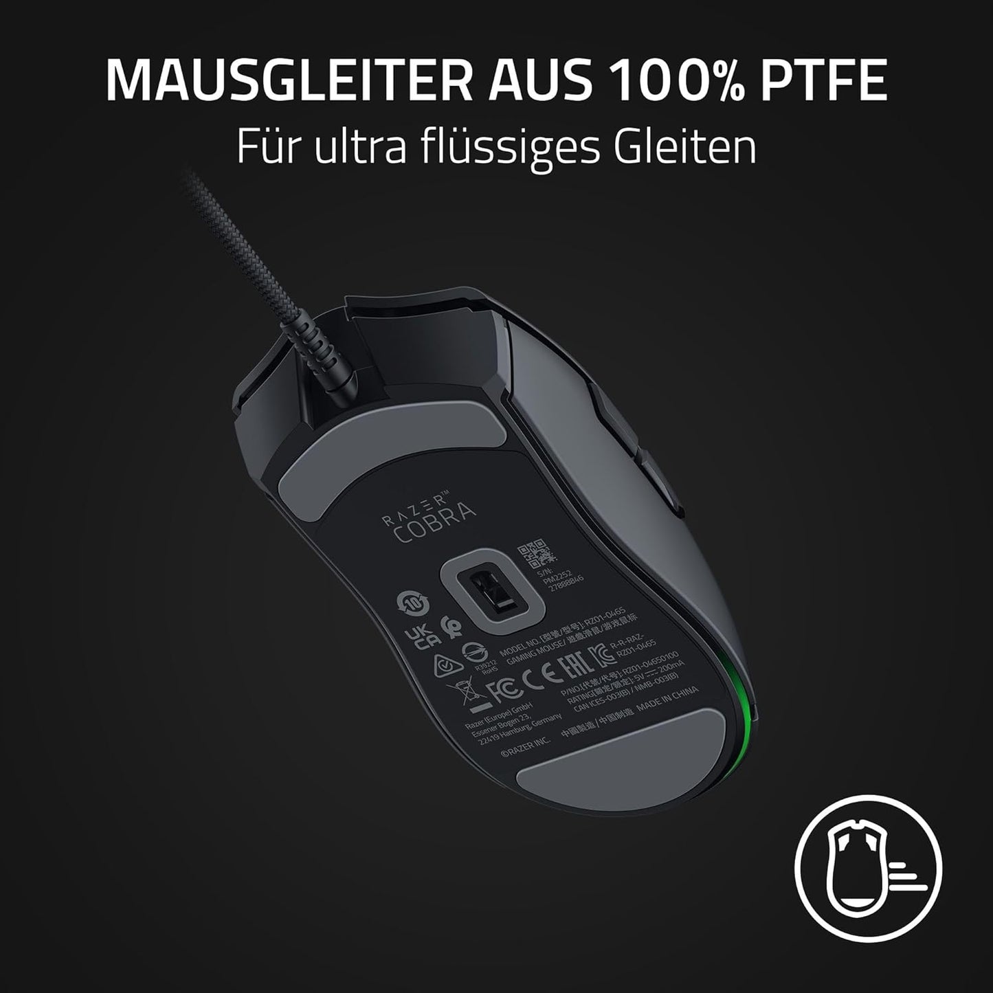 Razer Cobra Gaming Maus kabelgebunden RGB Chroma optische Switches Schwarz - Bestartikel-Shop