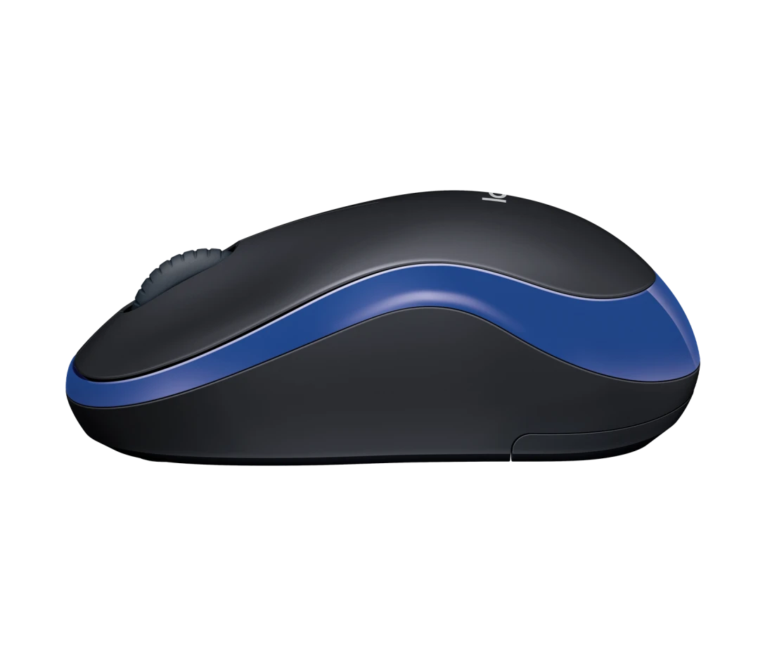 Logitech M185 Kabellose Maus 2,4 GHz mit USB Nano Empfänger 1000 DPI Maus, Blau - Bestartikel-Shop