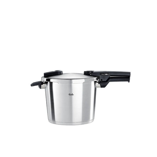 Fissler Vitaquick Premium / Schnellkochtopf (6 L, Ø 22 cm) Edelstahl-Dampfkochtopf, 2-Garstufen, Made in Germany – Induktion