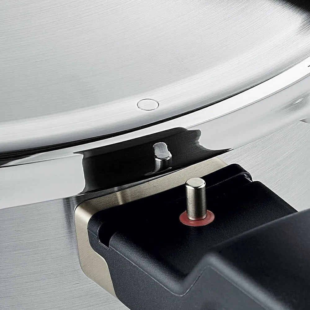 Fissler Vitaquick / Schnellkochtopf Edelstahl-Dampfkochtopf, 2-Garstufen, Induktion, 3,5l, 4,5l, 6l Silber