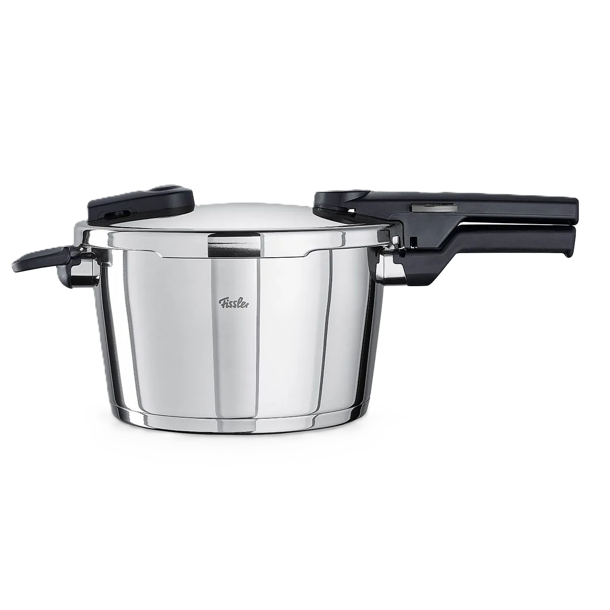 Fissler Vitaquick / Schnellkochtopf Edelstahl-Dampfkochtopf, 2-Garstufen, Induktion, 3,5l, 4,5l, 6l Silber