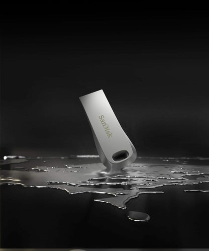 SanDisk Ultra Luxe USB 3.2 Flash-Laufwerk 256 GB (USB 3.2 Gen 1- und USB 3.0-fähig, 400 MB/s, Passwortschutz, Software zur Datenwiederherstellung)