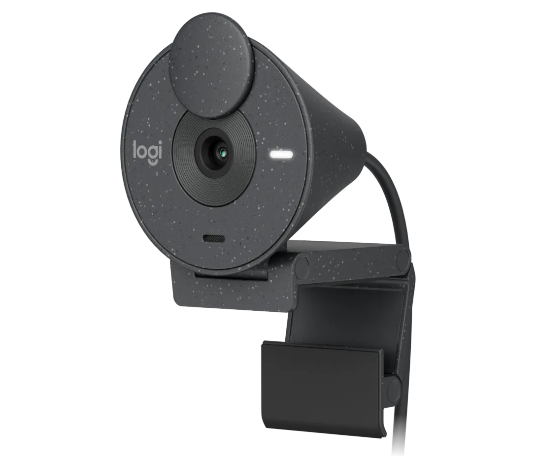 Logitech Brio 300 Full HD-Webcam, Sichtschutz, Mikrofon mit Rauschunterdrückung