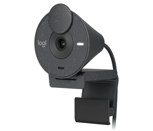 Logitech Brio 300 Full HD-Webcam, Sichtschutz, Mikrofon mit Rauschunterdrückung