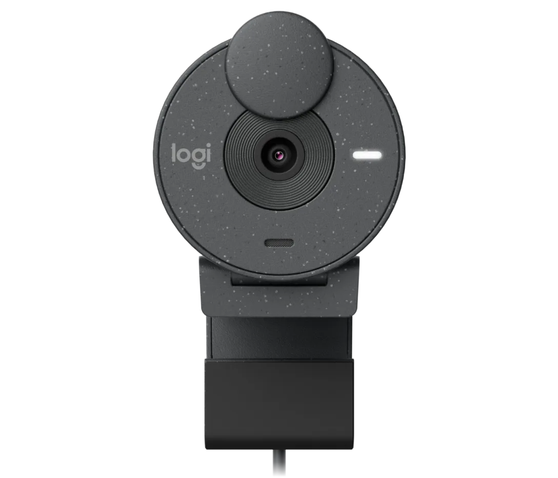 Logitech Brio 300 Full HD-Webcam, Sichtschutz, Mikrofon mit Rauschunterdrückung