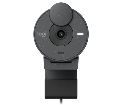 Logitech Brio 300 Full HD-Webcam, Sichtschutz, Mikrofon mit Rauschunterdrückung