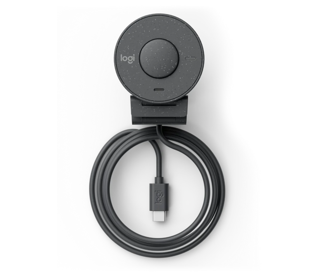 Logitech Brio 300 Full HD-Webcam, Sichtschutz, Mikrofon mit Rauschunterdrückung