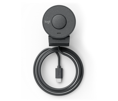 Logitech Brio 300 Full HD-Webcam, Sichtschutz, Mikrofon mit Rauschunterdrückung