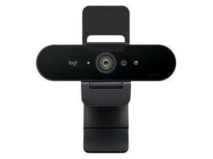 Logitech BRIO 4K Business Ultra HD Webcam Videoanrufe, Mikrofon, Geräuschunterdrückung