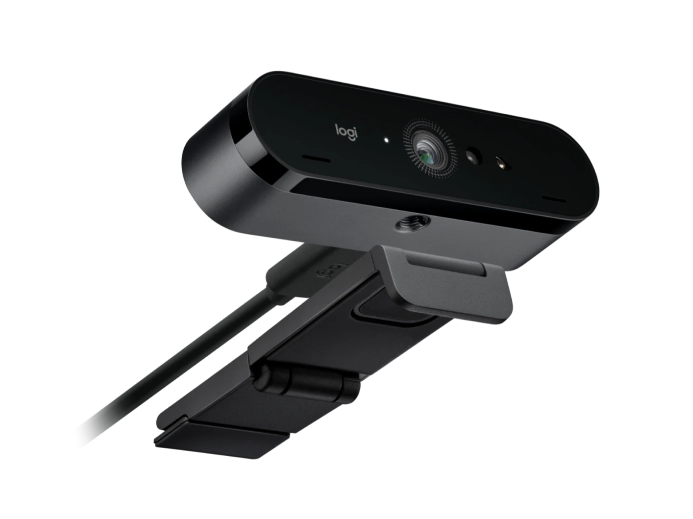 Logitech BRIO 4K Business Ultra HD Webcam Videoanrufe, Mikrofon, Geräuschunterdrückung