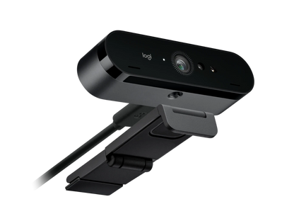 Logitech BRIO 4K Business Ultra HD Webcam Videoanrufe, Mikrofon, Geräuschunterdrückung