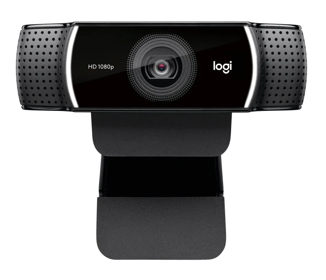 Logitech C922 Pro  Webcam mit Stativ, Full-HD 1080p, 78° Sichtfeld, H.264-Kompression, Autofokus, Belichtungskorrektur