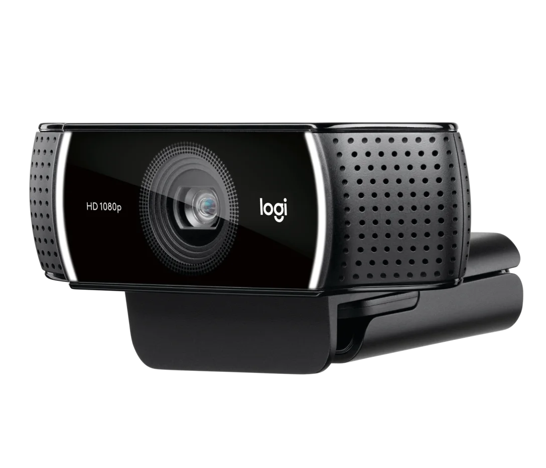 Logitech C922 Pro  Webcam mit Stativ, Full-HD 1080p, 78° Sichtfeld, H.264-Kompression, Autofokus, Belichtungskorrektur