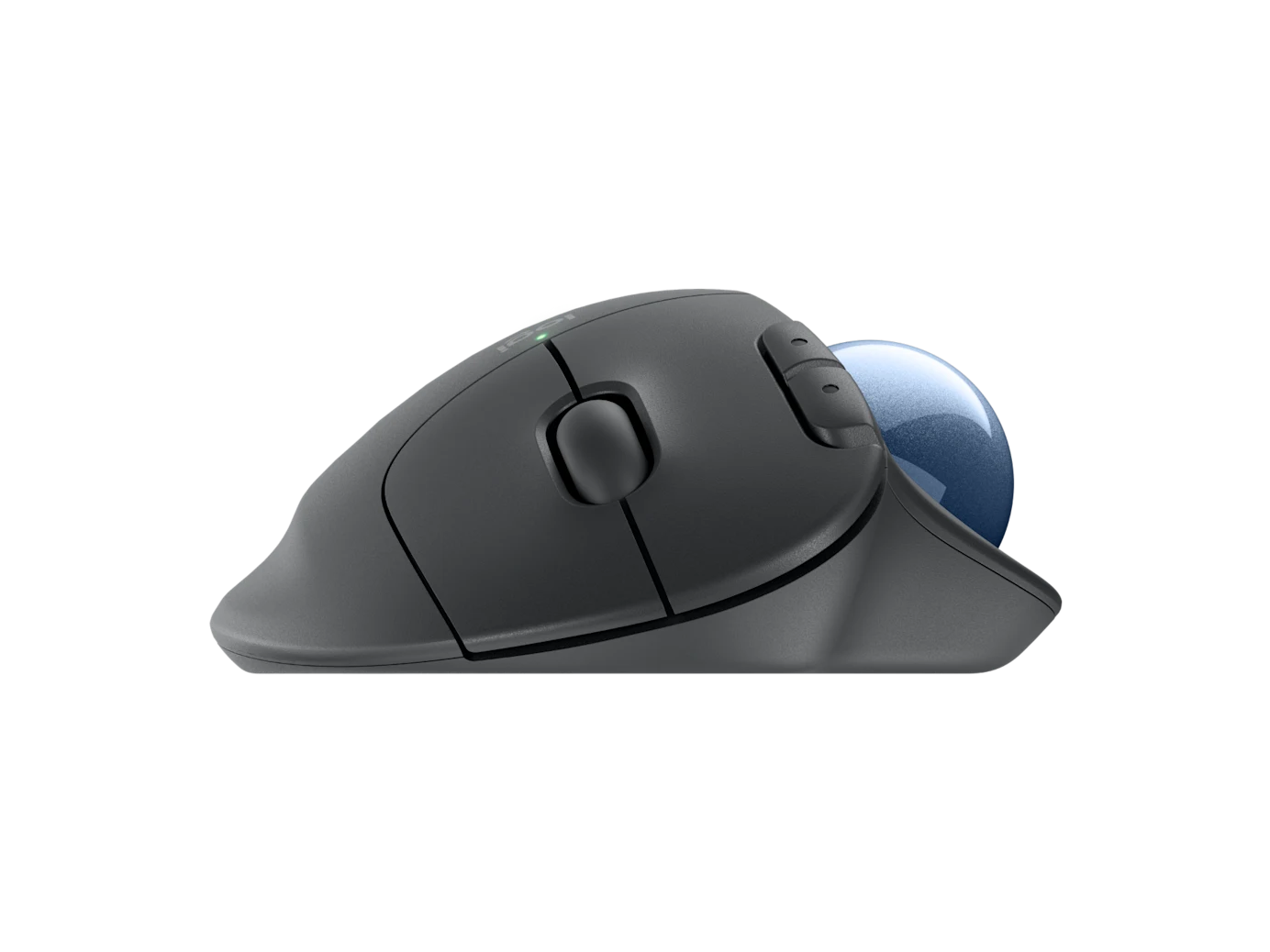 Logitech ERGO M575 For Business kabelloser Trackball – leichte Daumensteuerung, ergonomisches Design, gesichertes Logi Bolt, Bluetooth, weltweit zertifiziert, Windows/Mac/Chrome/ Linux – Grafit