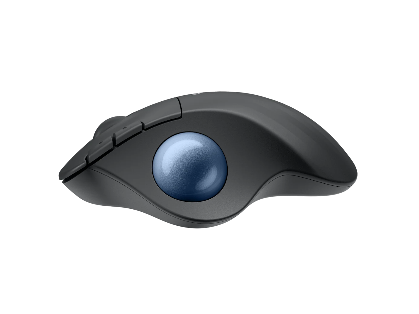 Logitech ERGO M575 For Business kabelloser Trackball – leichte Daumensteuerung, ergonomisches Design, gesichertes Logi Bolt, Bluetooth, weltweit zertifiziert, Windows/Mac/Chrome/ Linux – Grafit