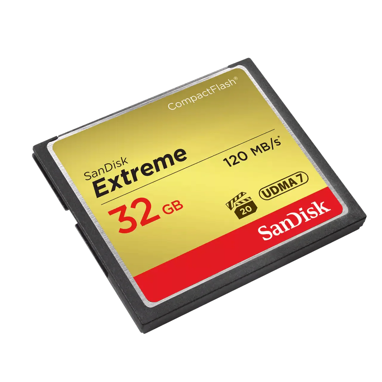 SanDisk Extreme CompactFlash Speicherkarte 32 GB (Für DSLR-Kameras, UDMA7, Schreiben mit 85 MB/s, Übertragen mit 120 MB/s, VPG-20 für Full-HD-Video)
