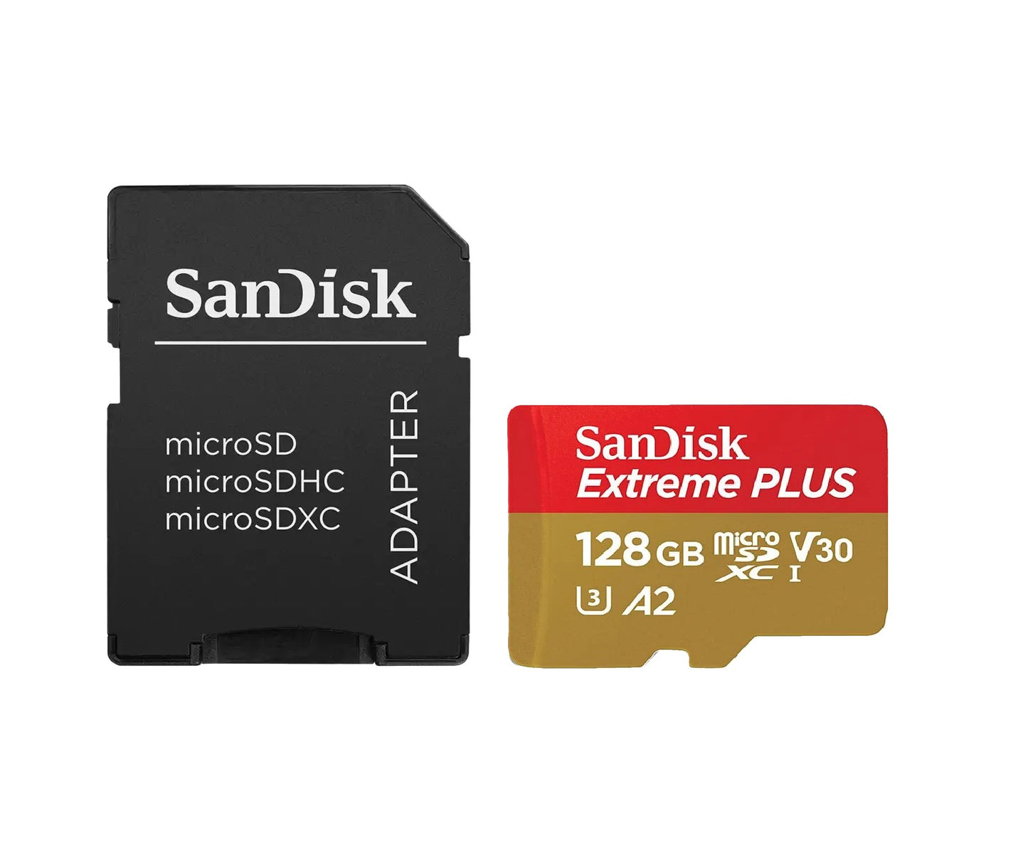 SanDisk Extreme Plus UHS-I, microSDXC Speicherkarte, 200 MB/s, 128 GB
