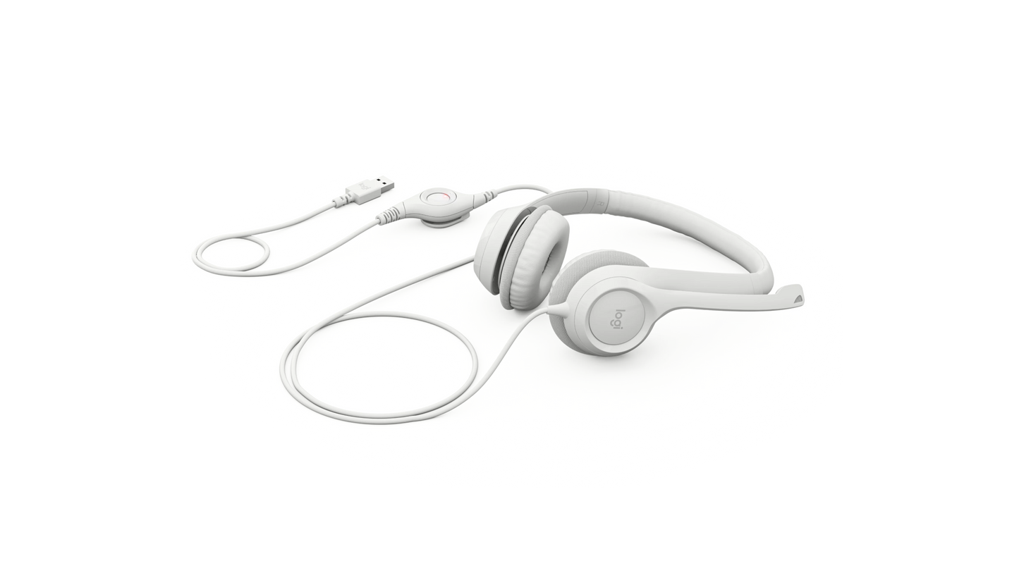 Logitech H390 Kabelgebundenes Stereo-Headset mit Mikrofon und Geräuschfilter