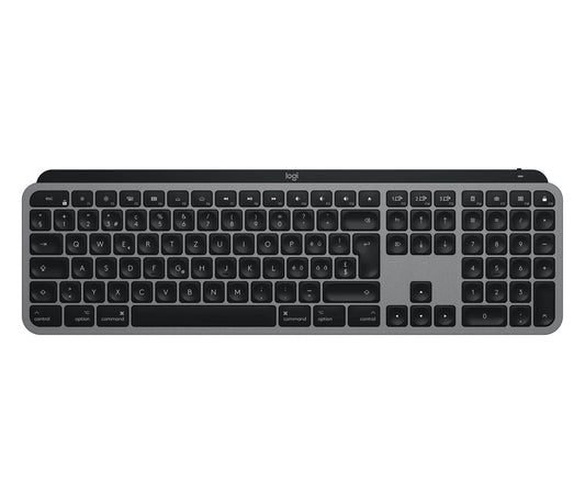 Logitech MX Keys für MAC Wireless Tastatur USB-C/Bluetooth –Schweizer QWERTZ Apple-Tastatur