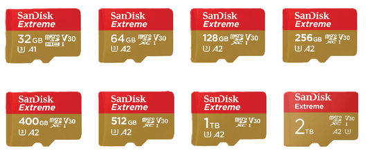 SanDisk Extreme microSD Karte – Hohe Geschwindigkeit & Zuverlässigkeit!