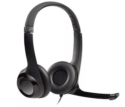 Logitech H390 Kopfhörer & Mikrofon Stereo-Headset, Logitech H390 USB Headset NEU