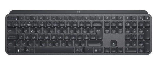 Logitech MX Keys Wireless Tastatur USB/Bluetooth –Schweizer QWERTZ (920-009407)