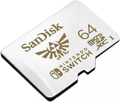 SanDisk MicroSD 64GB microSDXC UHS-I card for Nintendo Switch