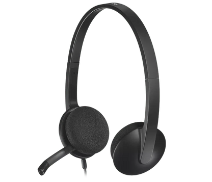 Logitech H340 USB Kopfhörer Verstellbares Mikrofon Logitech H340 USB Headset NEU
