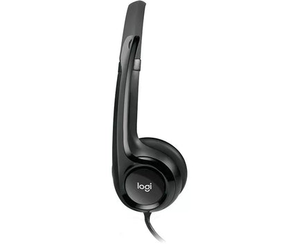 Logitech H390 Kopfhörer & Mikrofon Stereo-Headset, Logitech H390 USB Headset NEU
