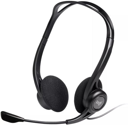 Logitech PC 960 USB Kopfhörer / Logitech 960 USB Headset NEU