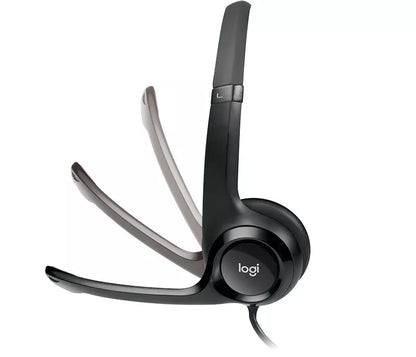 Logitech H390 Kopfhörer & Mikrofon Stereo-Headset, Logitech H390 USB Headset NEU