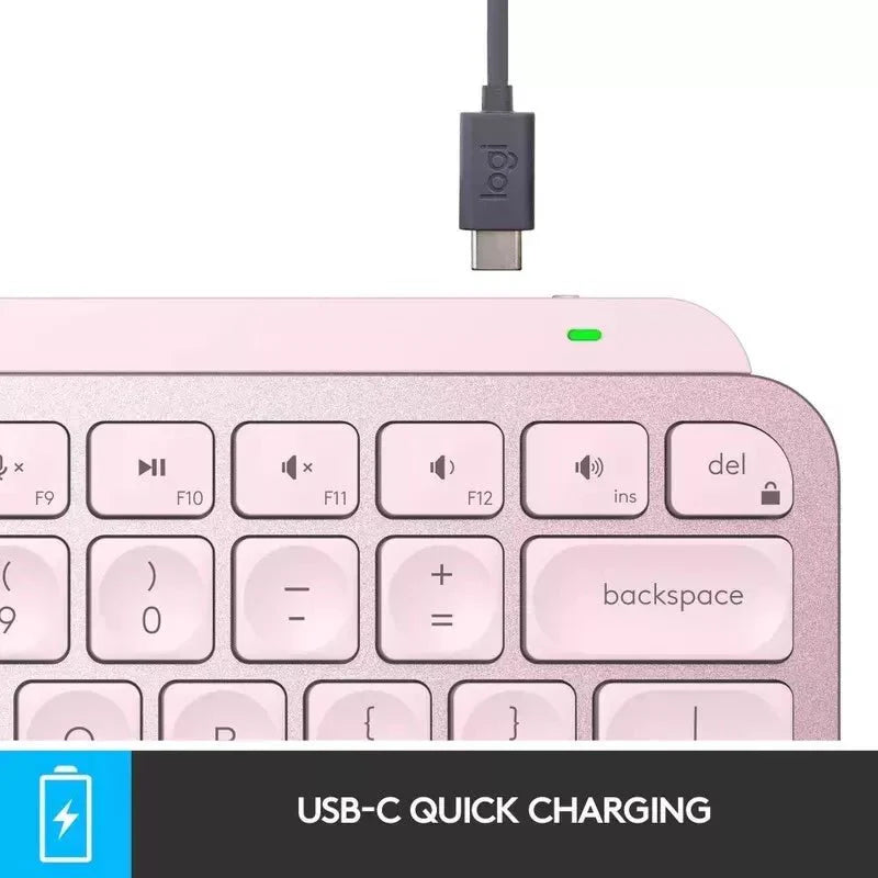Logitech MX Keys Mini Kabellose Tastatur Bluetooth, Schweizer QWERTZ 920-010487