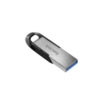 SanDisk Ultra Flair USB 3.0 Flash-Laufwerk 128 GB (robustes und elegantes Metallgehäuse, Passwortschutz, 150 MB/s Lesen) Schwarz