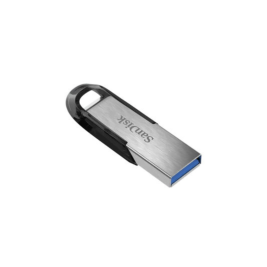 SanDisk Ultra Flair USB 3.0 Flash-Laufwerk 128 GB (robustes und elegantes Metallgehäuse, Passwortschutz, 150 MB/s Lesen) Schwarz