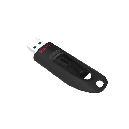 SanDisk Ultra USB 3.0 Flash-Laufwerk 32 GB (SecureAccess Software, Passwortschutz, Übertragungsgeschwindigkeit von bis zu 130 MB/s) Schwarz