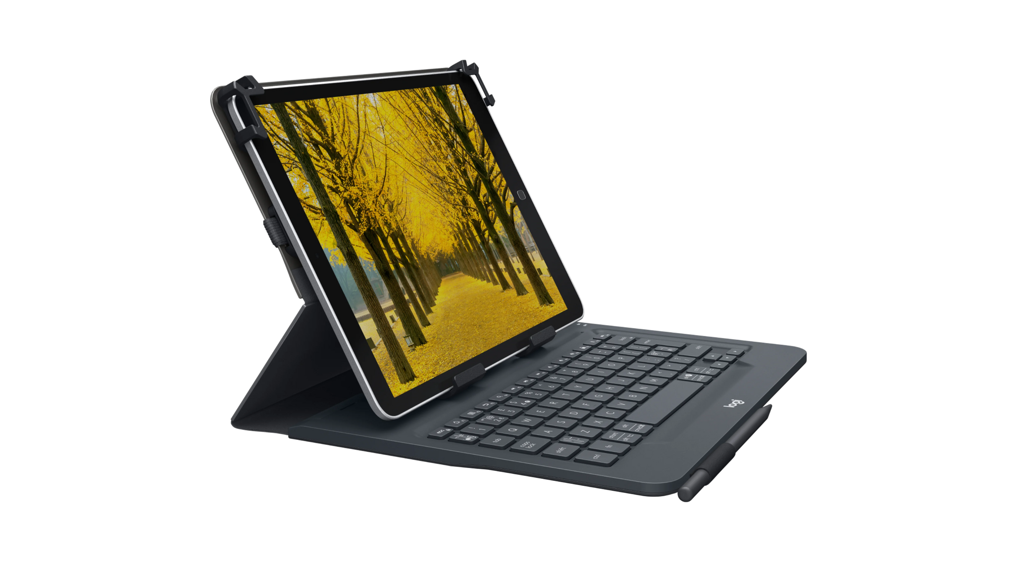 Logitech Universal Folio mit integrierter Tastatur für 9-10