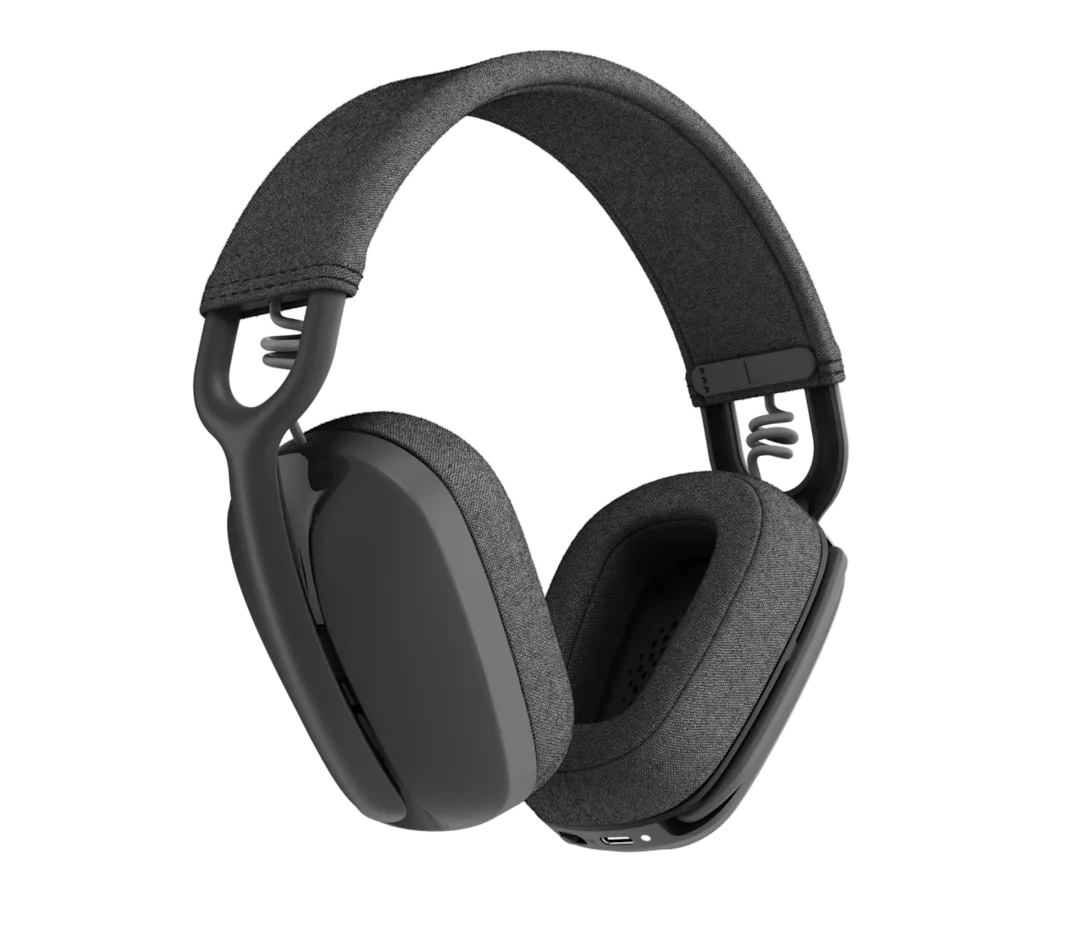 Logitech Zone Vibe 100 – Leichte kabellose Over-Ear-Kopfhörer mit geräuschunterdrückendem  Mikrofon, Bluetooth Headset