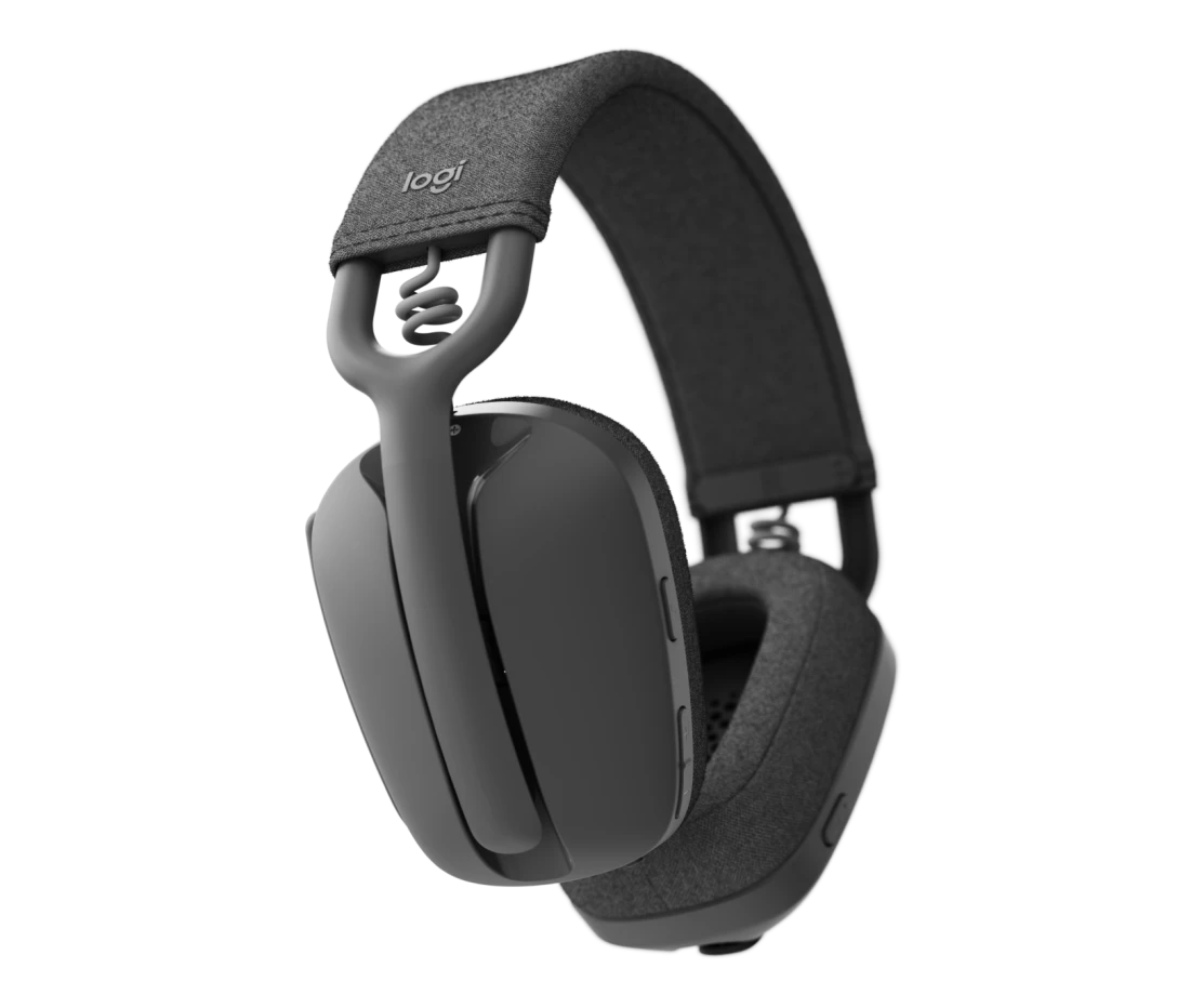 Logitech Zone Vibe 100 – Leichte kabellose Over-Ear-Kopfhörer mit geräuschunterdrückendem  Mikrofon, Bluetooth Headset