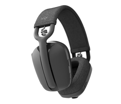 Logitech Zone Vibe 100 – Leichte kabellose Over-Ear-Kopfhörer mit geräuschunterdrückendem  Mikrofon, Bluetooth Headset